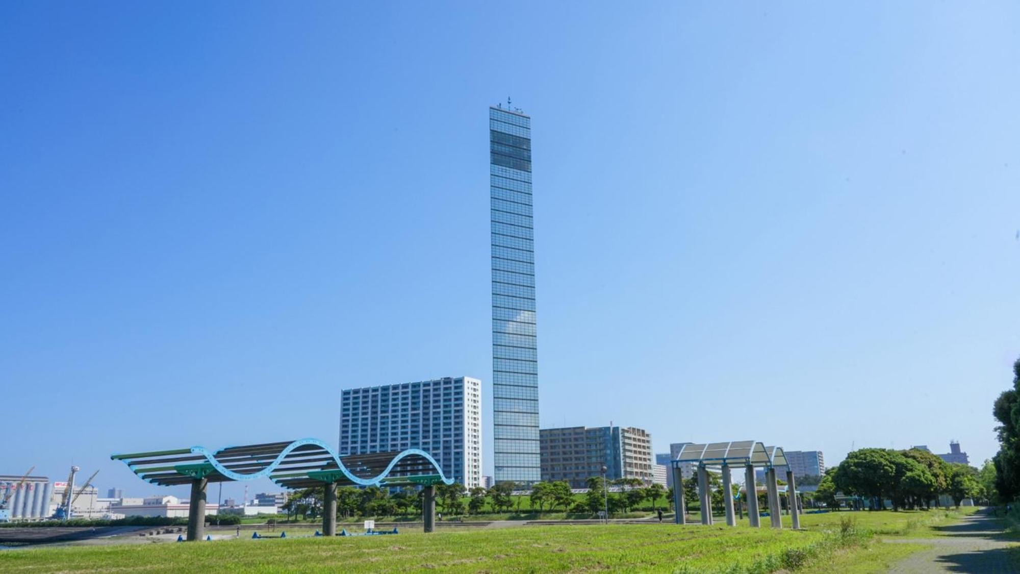 Toyoko Inn Chiba Minato Ekimae Esterno foto